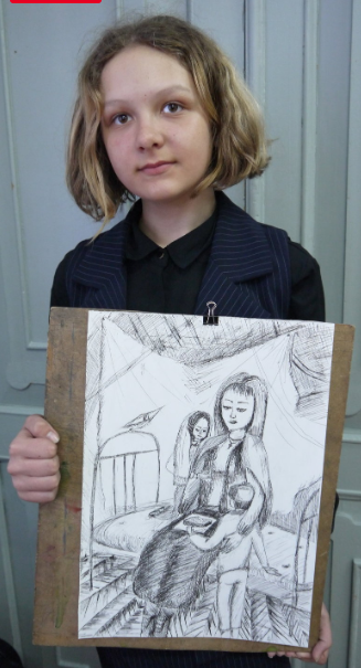 Курочкина Карина, Последний кусочек хлеба.png